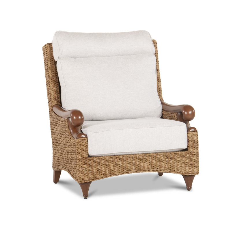 Brookside Outdoor Lounge Chair, Nurture Pebble