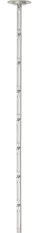 Catena 57 Pendant, Polished Nickel, 3000 Kelvins, Remote