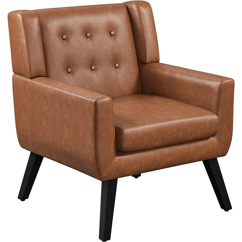 Button Tufted Accent Chair