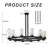12-Light Dimmable Wagon Wheel Chandelier-2052302941