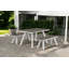 Banc d'extérieur en aluminium Jack-1443287402