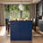 Tilt-out Trash Bin Cabinet Mdf Blue Functional Kitchen Organization
