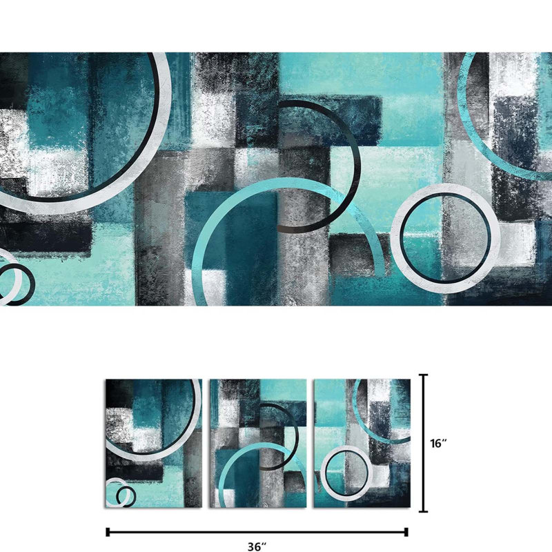 3 Piece Wrapped Canvas Print