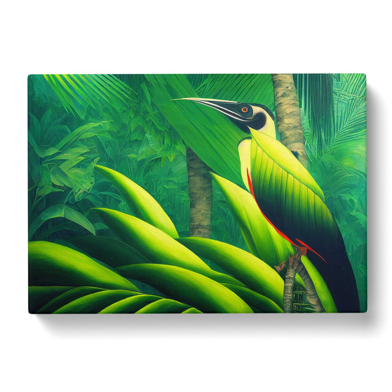 Gorgeous Bird - Wrapped Canvas, 50cm H x 76cm W x 3cm D