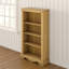 Recdo 138.5 cm H x 75 cm W Solid Wood Standard Bookcase