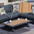 7 - Person Modular Patio Conversation Sets with Cushions-87536735-87536734