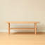 Table basse en bois massif avec tablette de rangement, facile à assembler, idéale pour le bureau à domicile et le salon