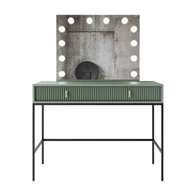 Deonni Dressing Table with Mirror