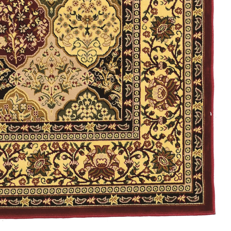 Lozoya Oriental Indoor Rug, Square 8'