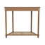 Console Carterlee Demilune avec tablette en canne-121786167
