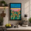 Wildflower Fields Botanical 1 Piece Wrapped Canvas Wall Art-246009545-246009548