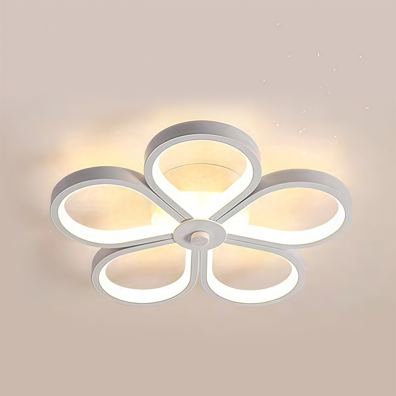 Flush Mount, White