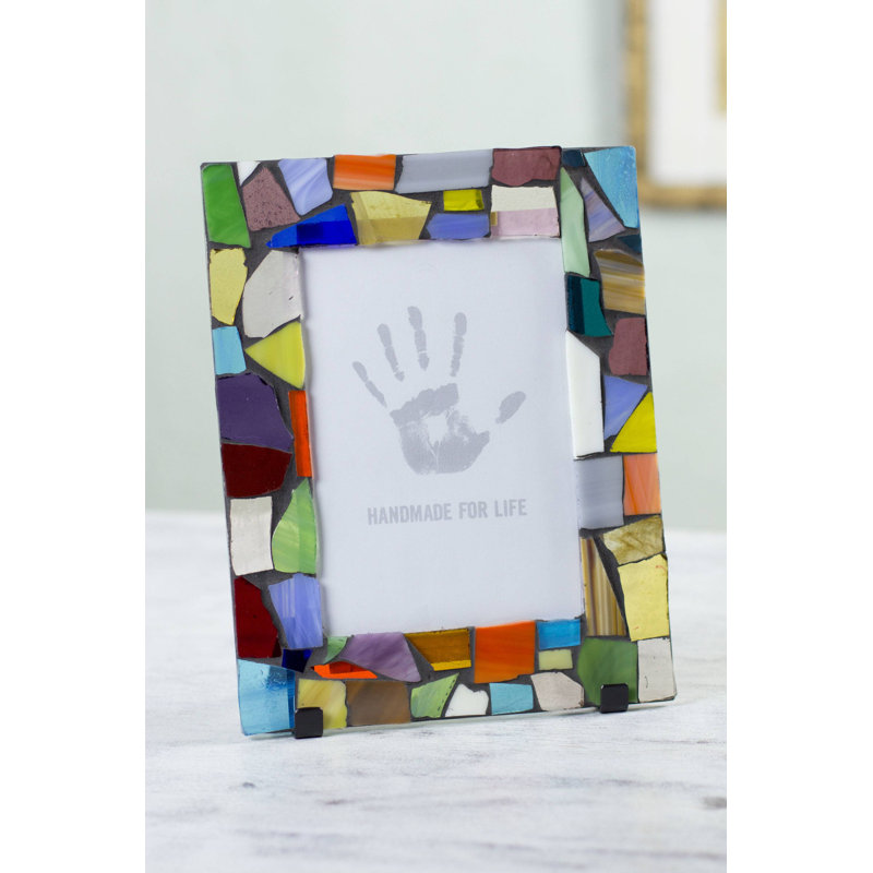 Sameer Multicolor Glass Matte Picture Frame