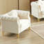 Canapé Chesterfield en velours avec coussins ronds-877945507