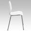 Chaises de vestibule empilables en plastique Oliverson-31020531