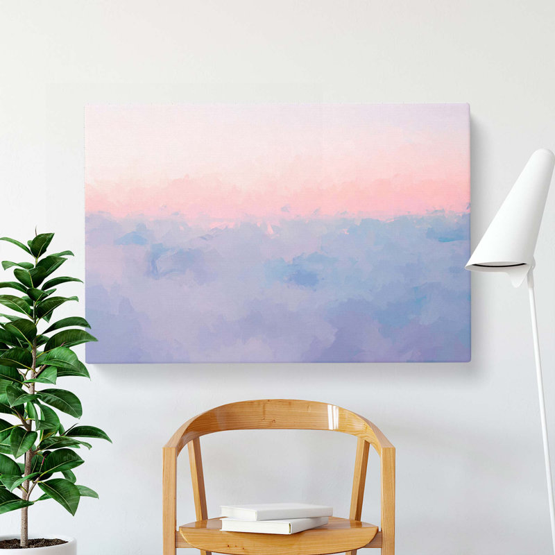 Upon The Clouds - Wrapped Canvas Painting, 50cm H x 76cm W x 3cm D