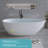 59'' Solid Surface Matte Tub