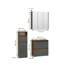 Bertolde 3 Piece Bathroom Furniture Suite