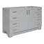 54" Single Bathroom Vanity Base Only-2049270727