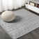 Kateshia Moroccan HYPE Boho Vintage Diamond Gray/Ivory Rug