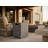 Salsa Concrete Propane Tank Enclosure