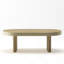 Stylish Oval Coffee Table With Solid Wood Veneer, Ideal For Modern Living And Versatile Use