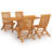 Maxille Rectangular 4 - Person 160Cm Long Dining Set