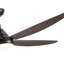 Ventilateur de plafond à DEL intégré 56 po avec pales en ABS-115612931-114491607