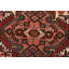 Tapis de couloir rouge en laine 2 pi 9 po x 9 pi 10 po Devanti