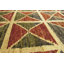 Tapis de zone en laine 4 pi 11 po x 6 pi 6 po one-of-kind noué la Nash