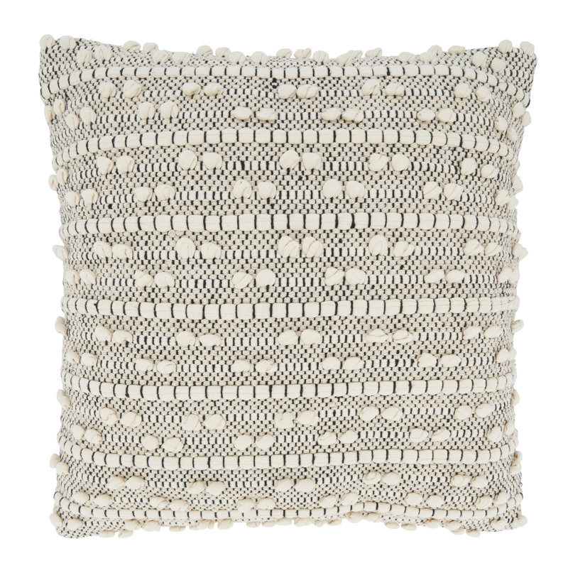 Housse de coussin en coton Kema, Mélange de duvet