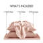 Ensemble de draps 6 pièces Satin Blush-111014589-111014600