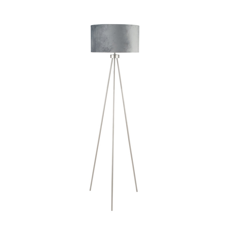 Laci 158.5cm Tripod Floor Lamp, Silver