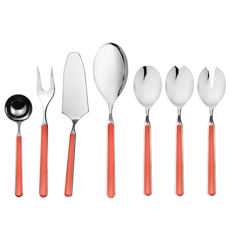 Fantasia 7 - Piece Hostess Set, New Coral