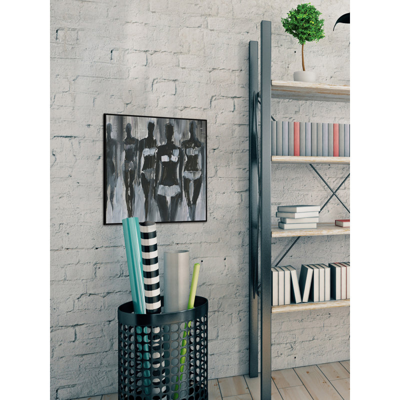 « night catwalk »-reproduction d’image sur toile, H 12 po x l 12 po