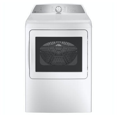 Ge Profile 7.4 Cu. Ft. Capacity Aluminized Alloy Drum Electric Dryer With Sanitize Cycle And Sensor Dry