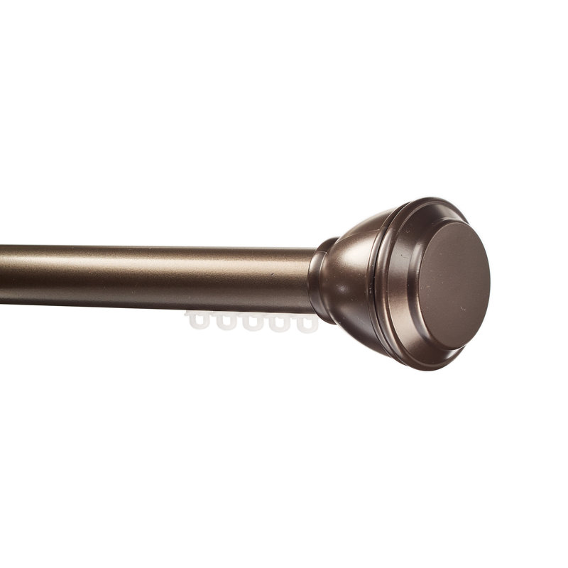 Blaze Single Traverse Curtain Rod, Oil Rubbed Bronze