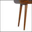 Console Chestnut London, 2 tiroirs, pieds nordiques
