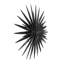 Metal Large Layered 3D Sunburst Black Wall Decor-1063805626