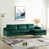 Velours vert