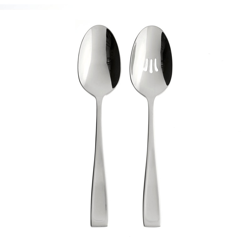 Moda Fine Flatware Serving Spoons