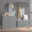 Grande armoire à chaussures avec 4 tiroirs rabattables pour le vestibule-103220985