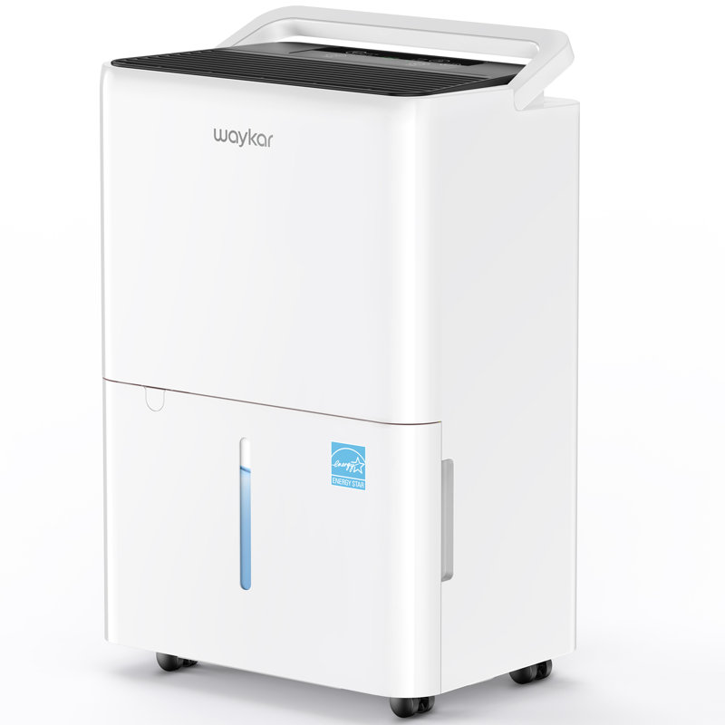 Déshumidificateur Energy Star pour sous-sol et maison - 30 pintes, 2000 pieds carrés Couverture en pi, ultra silencieux, tuyau d'évacuation inclus