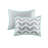 King/ King Comforter With Grey And Ornate Pillows Decorative Accents-116011276