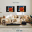 Impression sur toile Basketball Grunge-1967125323