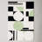 Felipe Handmade Wool Green / Black/ White Rug-70712222