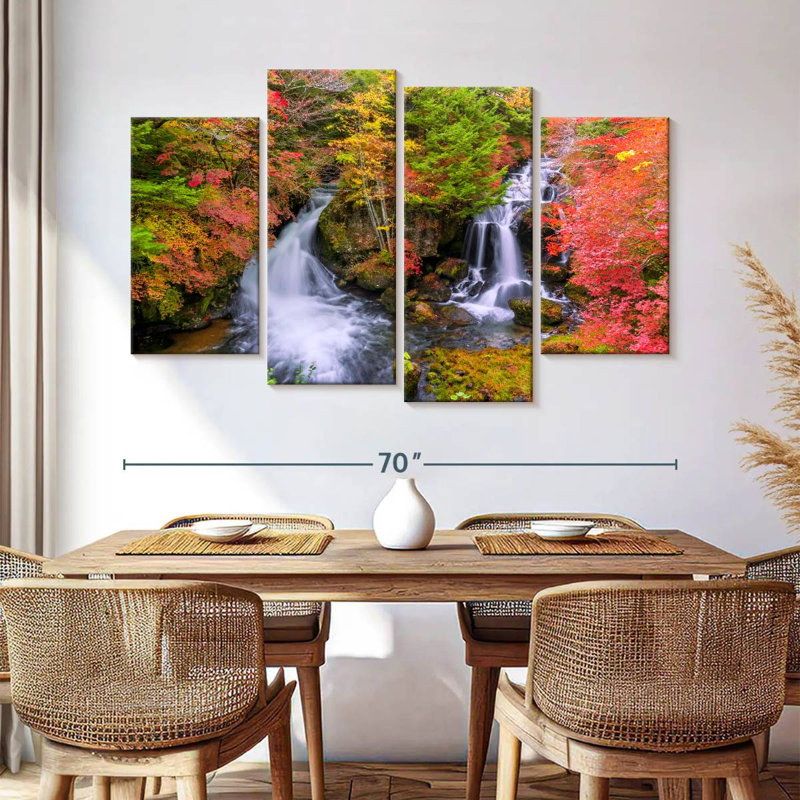 Alvord, automne aux chutes de Ryuzu, H 42 po x l 68 po