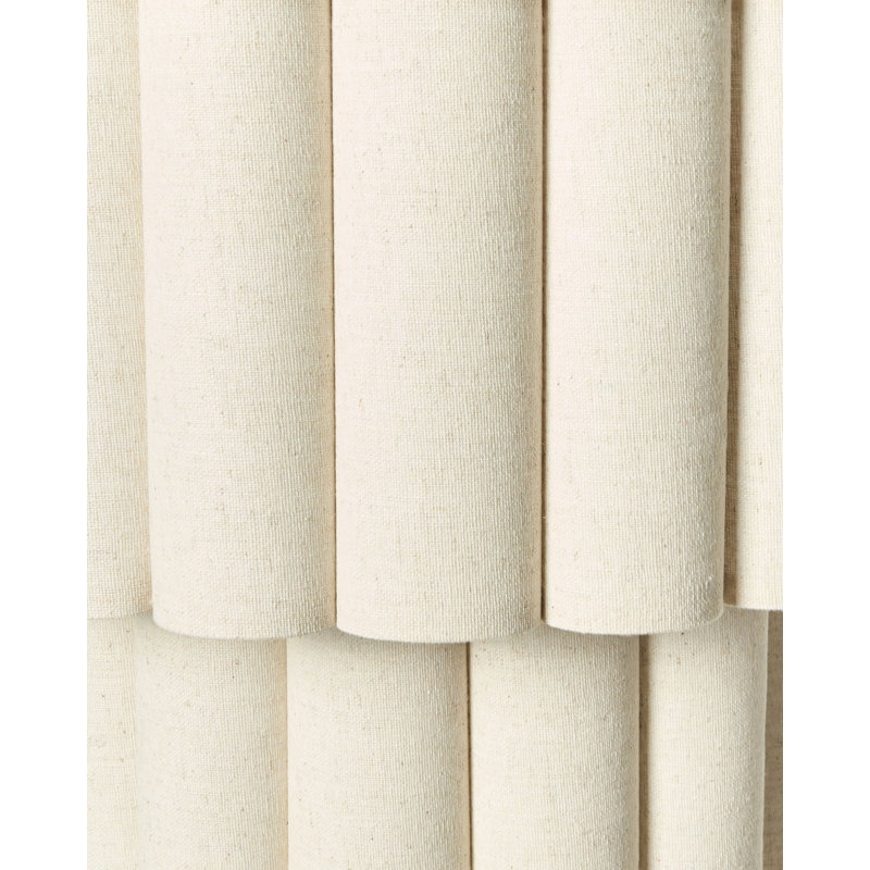 1 - Light Natural Drum Pendant
