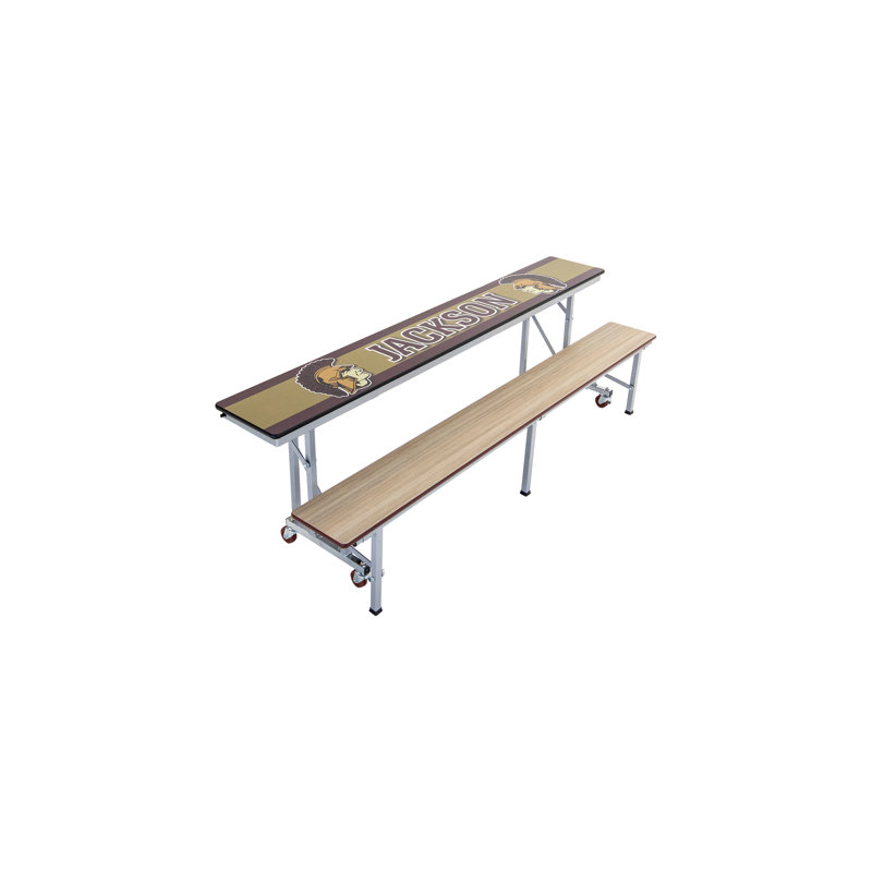 Banc mobile tout-en-un convertible, H 29 po x l 84 po