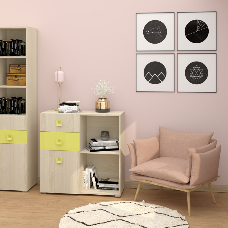 Tornblom 88.9cm H X 90.2cm W Standard Kids Bookcase